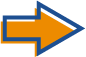 Blue and Orange Arrow